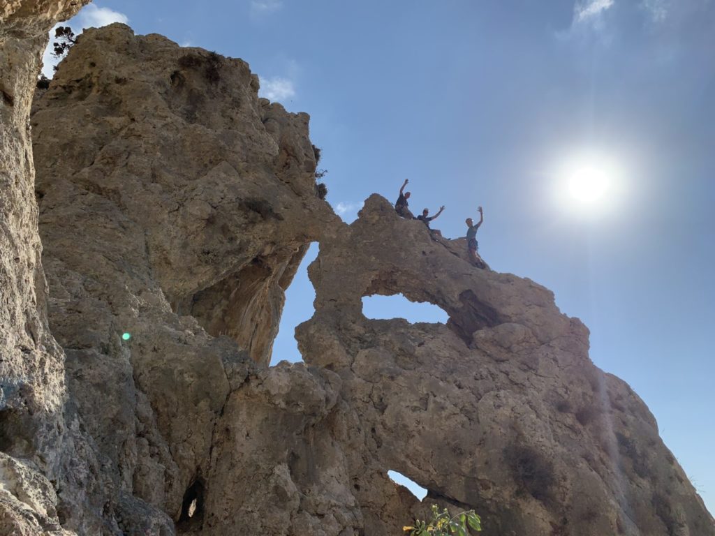 Climbing in Kalymnos - click to see more photos from international meets